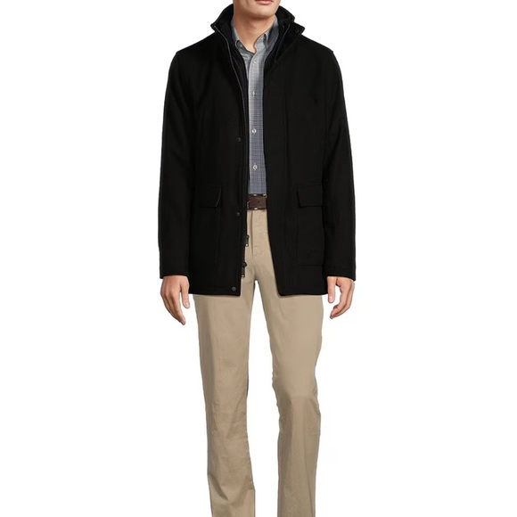 Long Wool Blend Coat - Picture 11 of 11